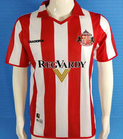 Jersey 2004/2005 Sunderland Local Manga corta Versión Fan Retro