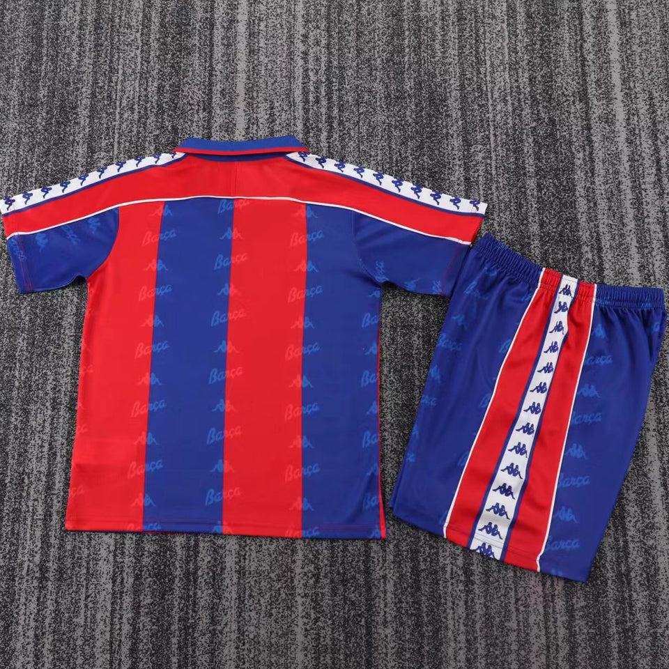 Jersey 1992/95 Barcelona Local Manga corta Niño Retro