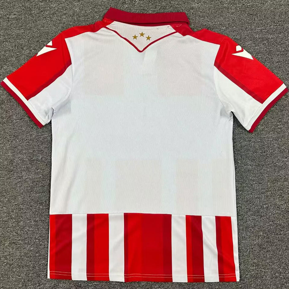 Jersey 2025/26 Belgrade Local Manga corta Versión Fan