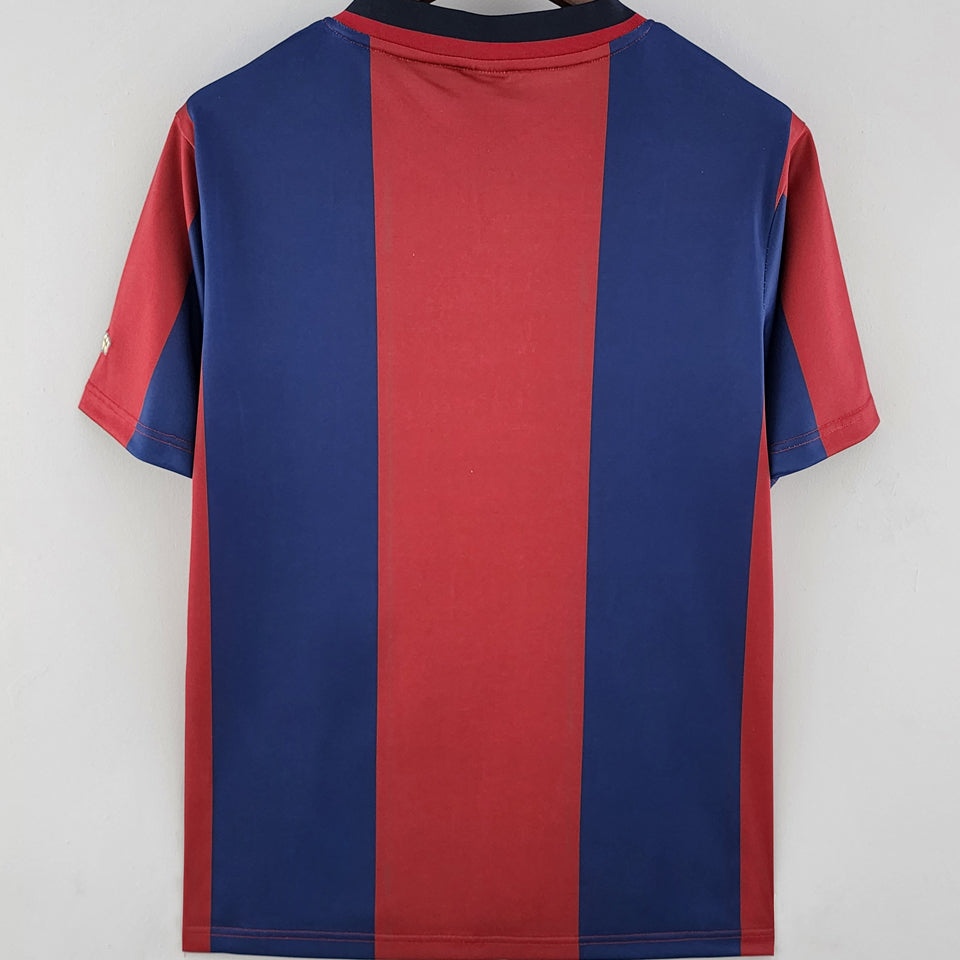 Jersey 1998/99 Barcelona Local Manga corta Versión Fan Retro