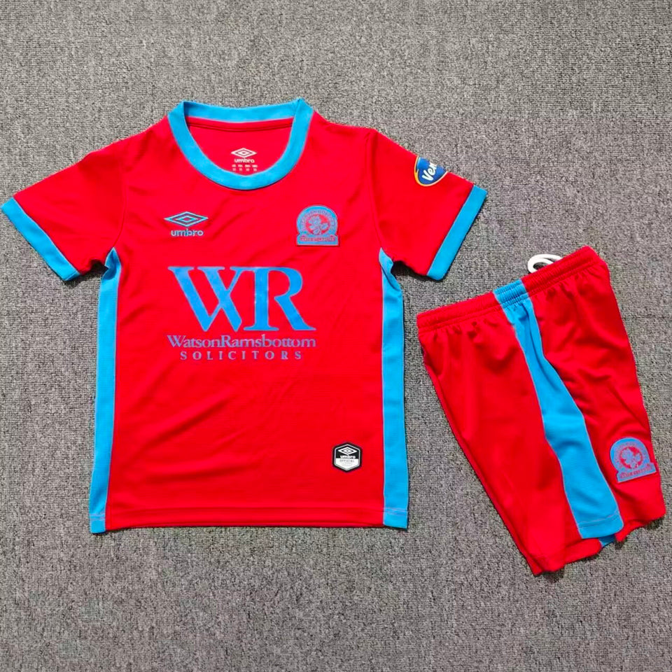 jersey 2026/27 blackburn visitante manga corta niño