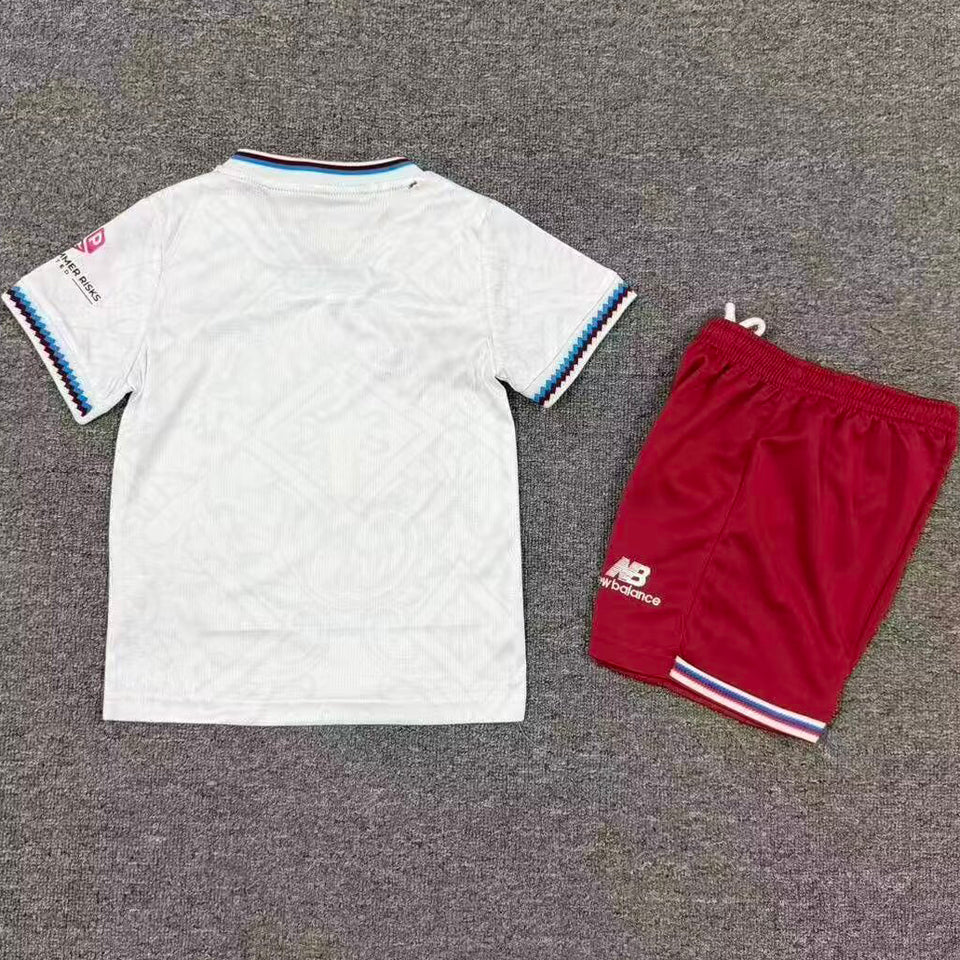 jersey 2026/27 west ham visitante manga corta niño