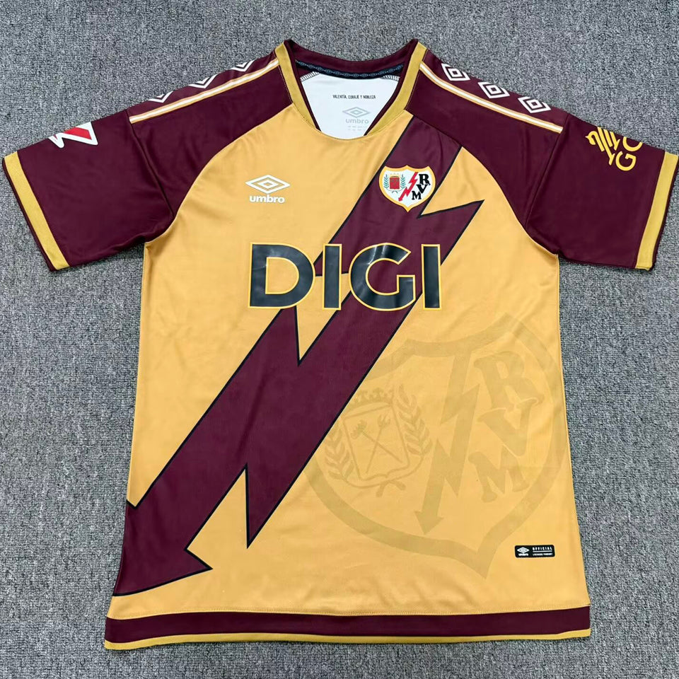 jersey 2026/27 rayo vallecano tercero manga corta versión fan