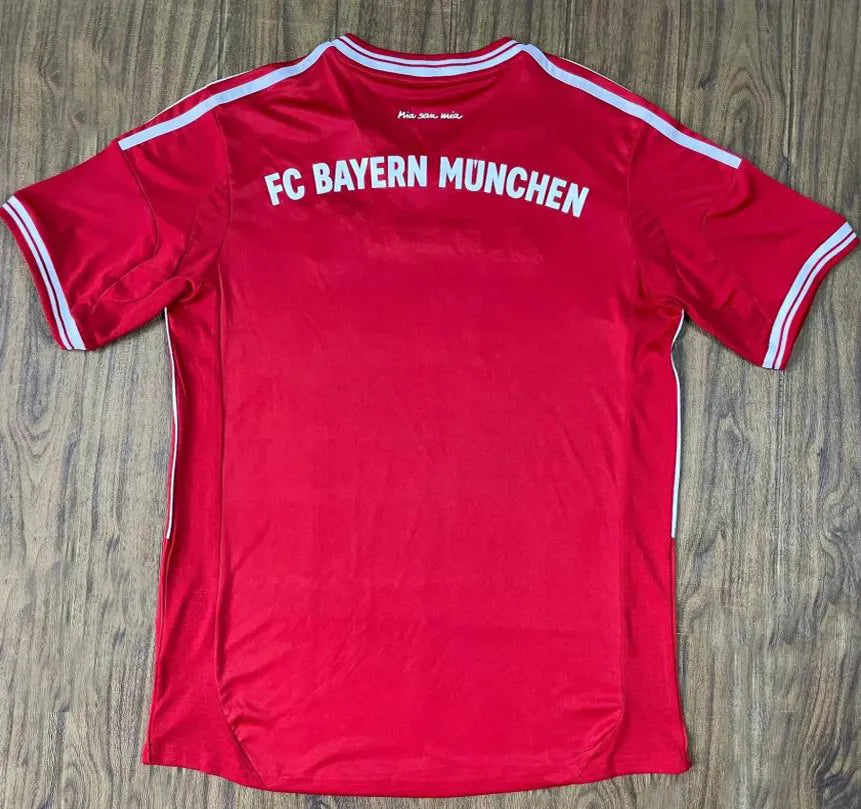 Jersey 2013/14 Bayern Munich Local Manga corta Versión Fan Retro