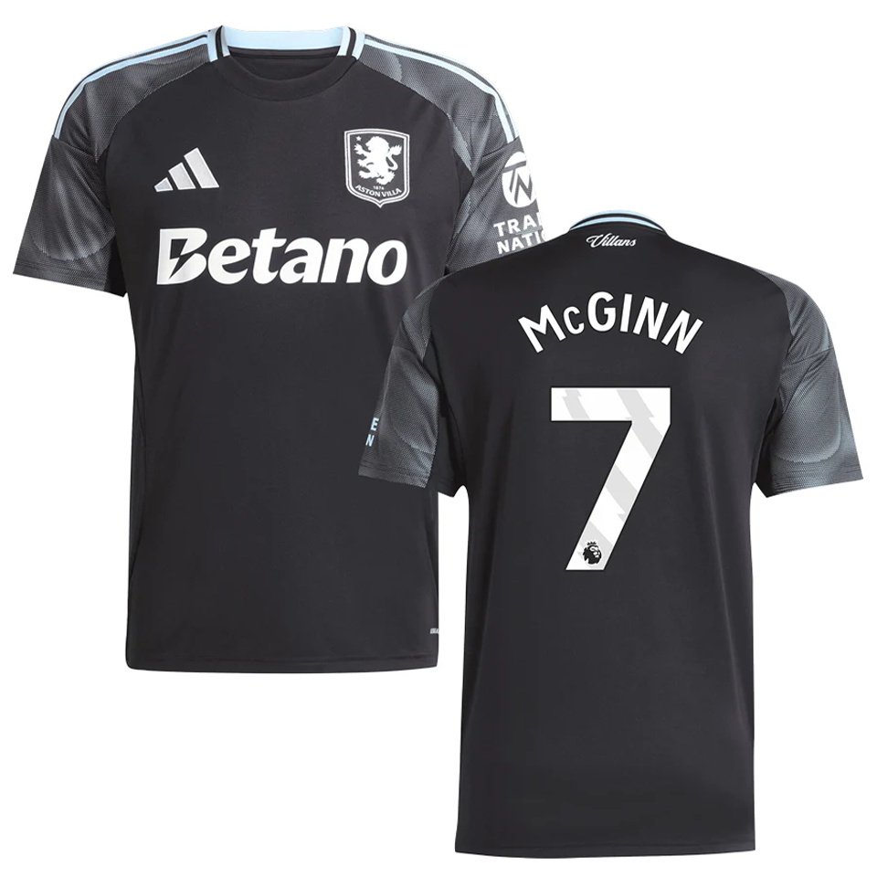 jersey 2025/26 aston villa visitante manga corta versión jugador