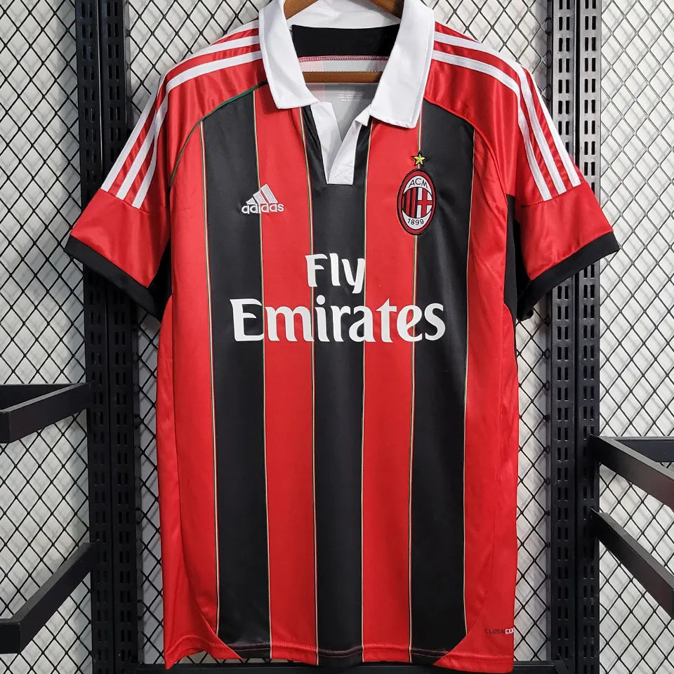 Jersey 2012/13 AC Milan Local Manga corta Versión Fan Retro