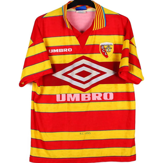 Jersey 1997/98 Lens Local Manga corta Versión Fan Retro