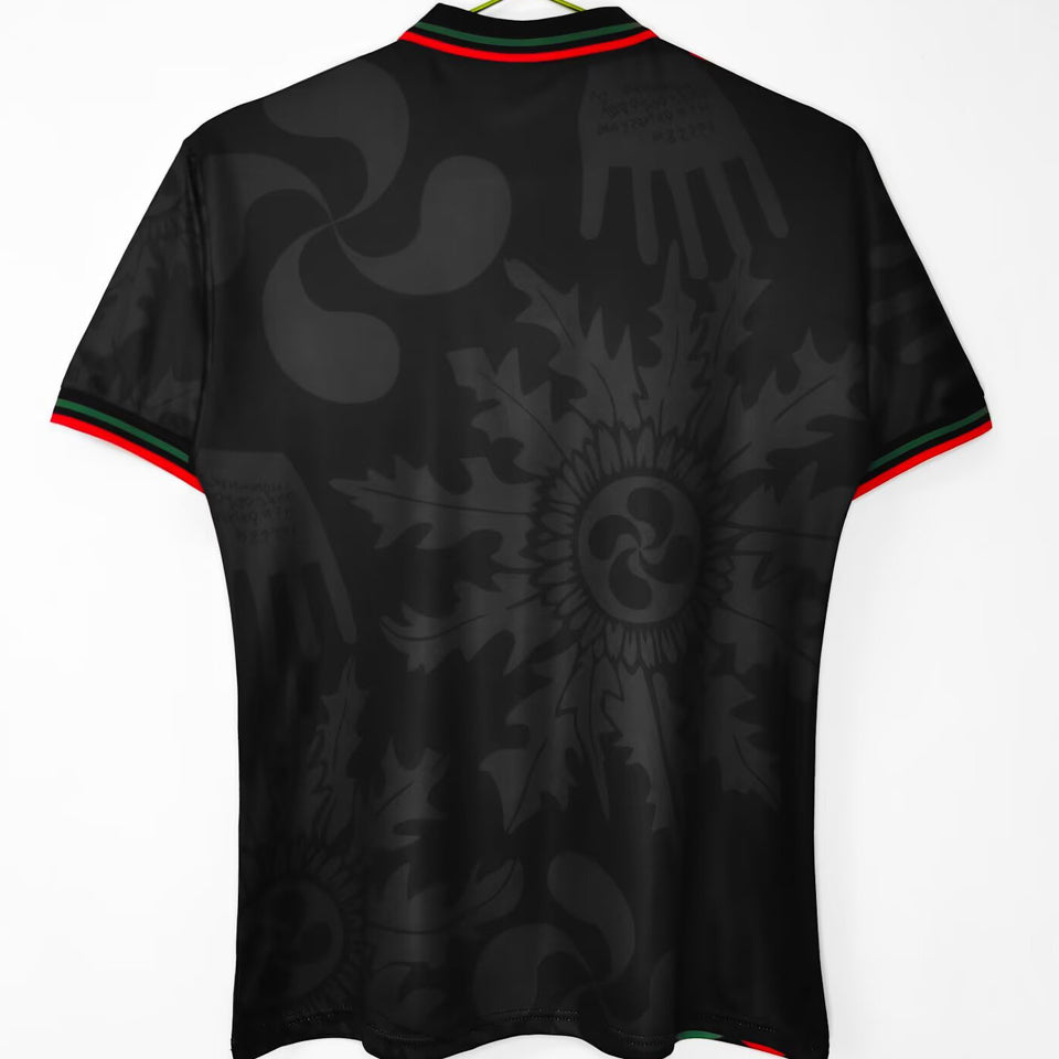 jersey 1994 basque country visitante manga corta versión fan retro