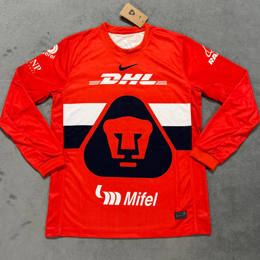 Jersey 2025/26 Pumas UNAM Portero Manga larga Versión Fan