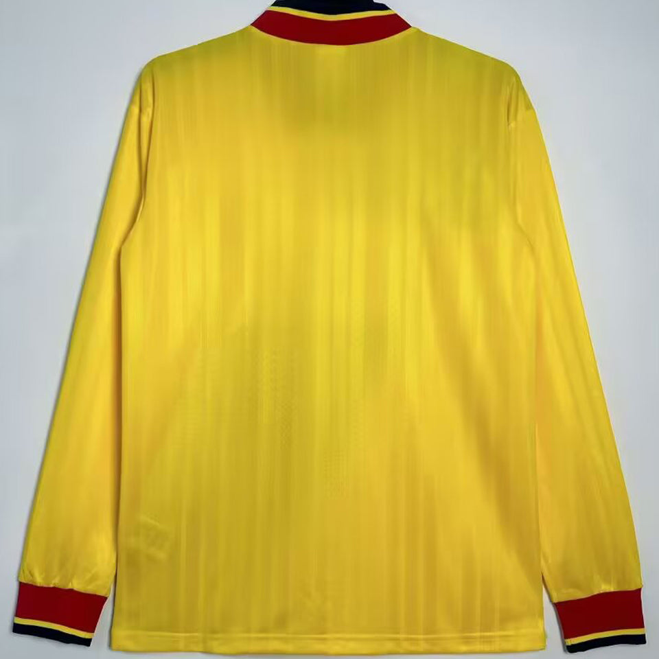 jersey 1993/94 arsenal visitante manga larga versión fan retro