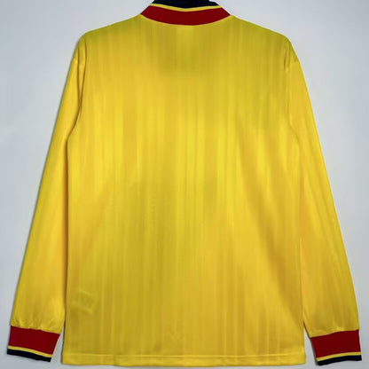 Jersey 1993/94 Arsenal Visitante Manga larga Versión Fan Retro