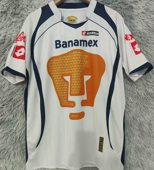 Jersey 2008/09 Pumas UNAM Local Manga corta Versión Fan Retro