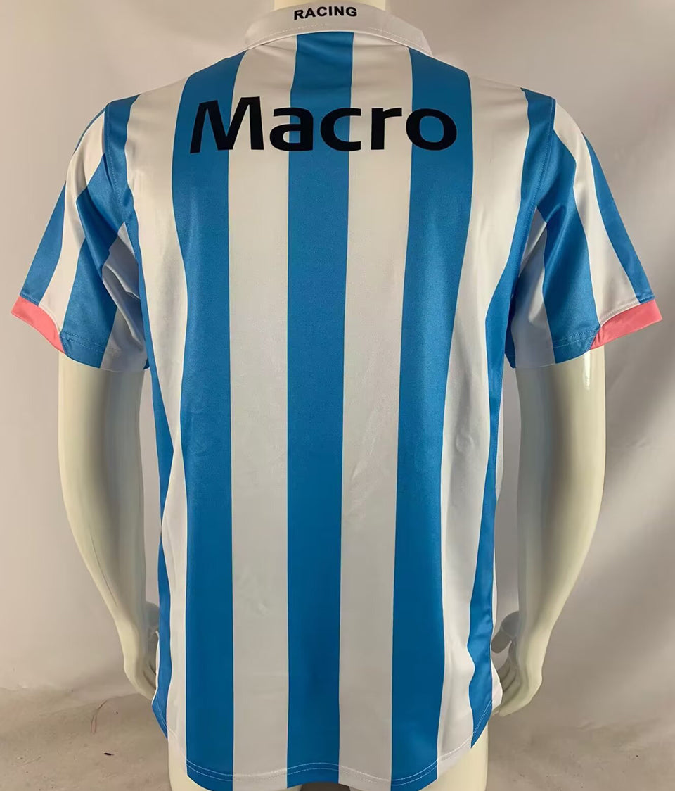 jersey 2007/08 racing local manga corta versión fan retro