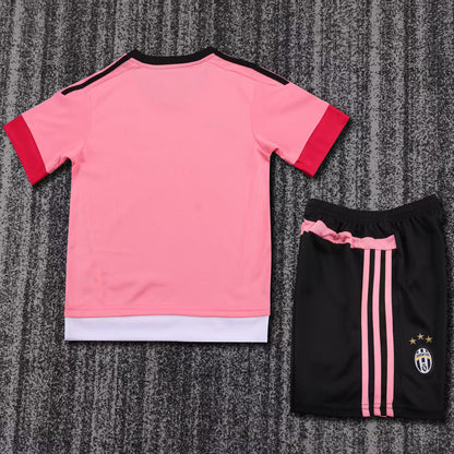 Jersey 2015/2016 Juventus Visitante Manga corta Niño Retro