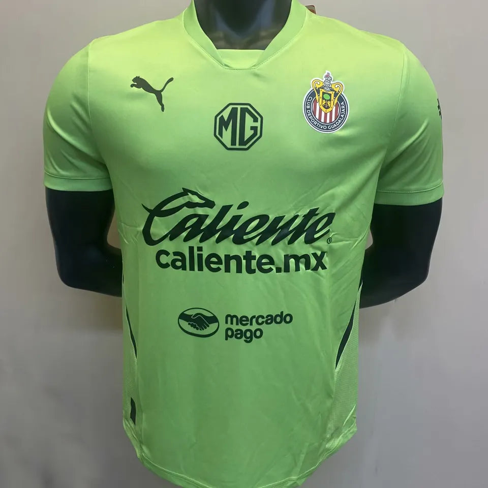 Jersey 2024/25 Chivas Portero Manga corta Versión Jugador