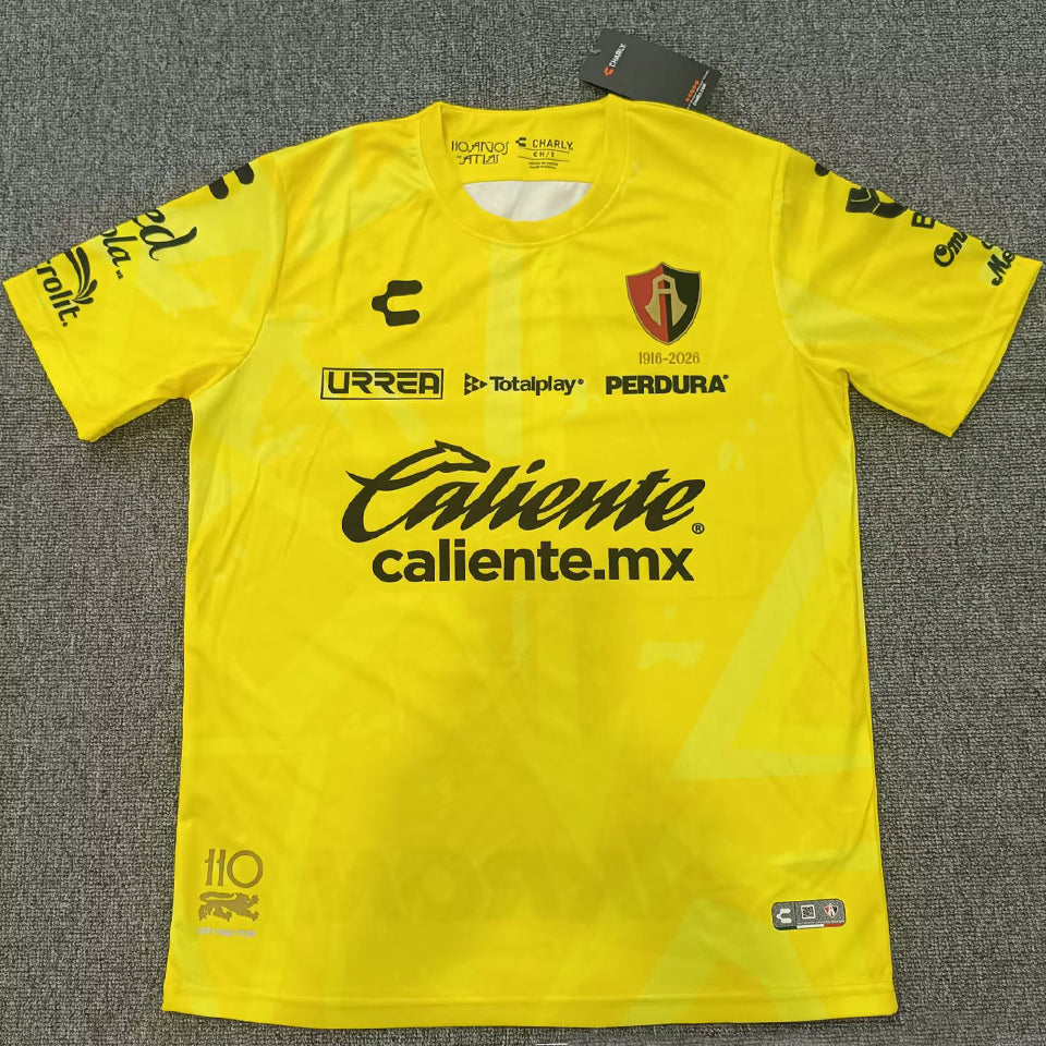 jersey 2026/27 atlas especial manga corta versión fan