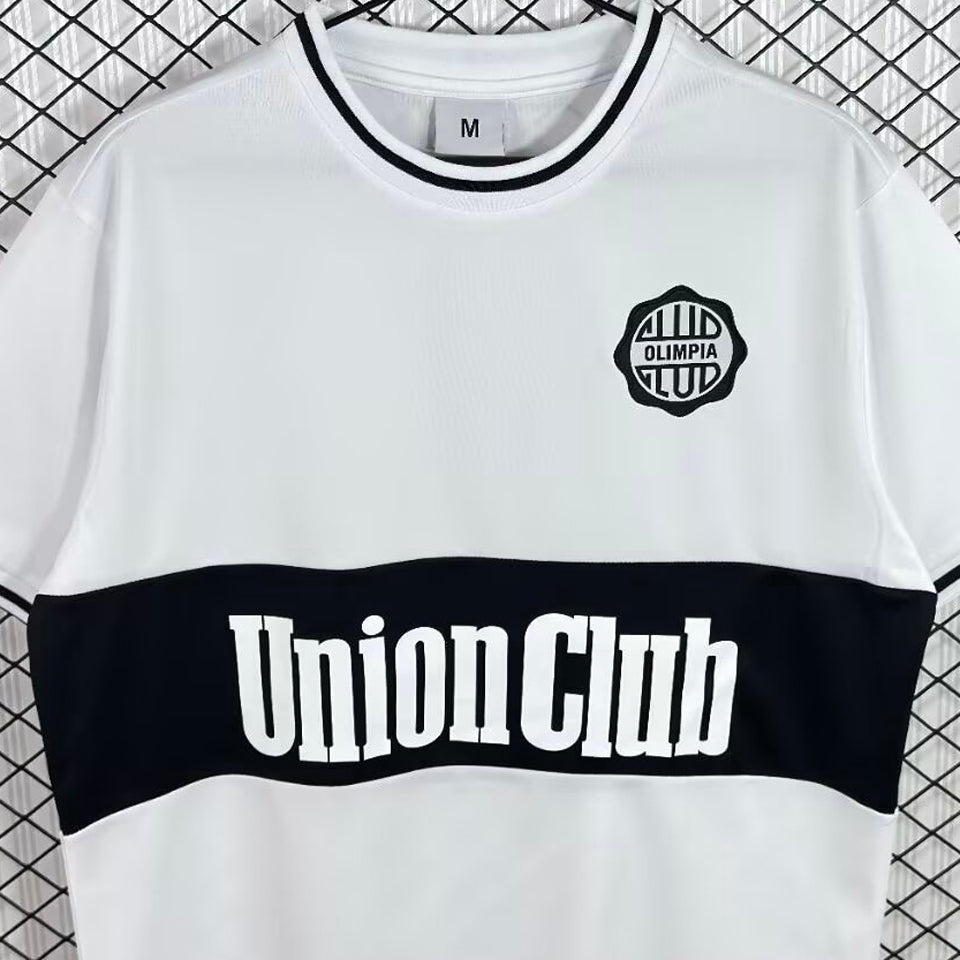 jersey 1979 club olimpia local manga corta versión fan retro
