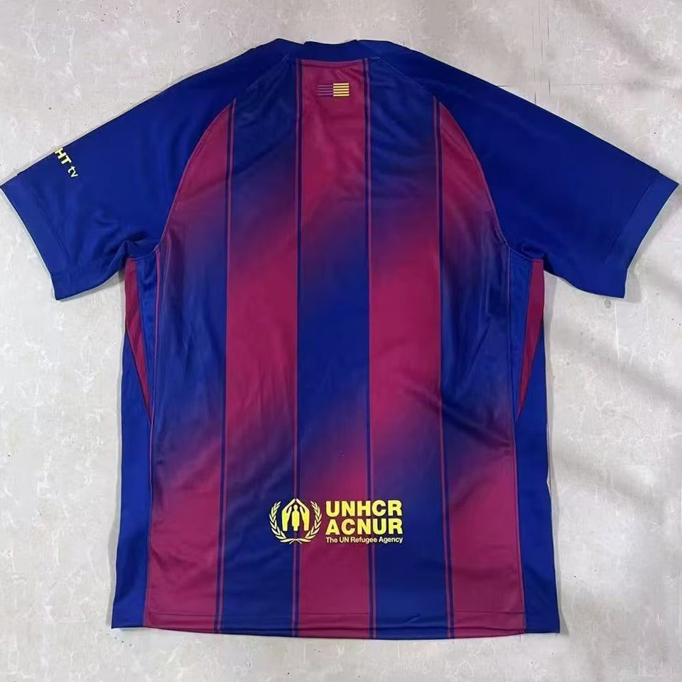 Jersey 2025/26 Barcelona Local Manga corta Versión Fan