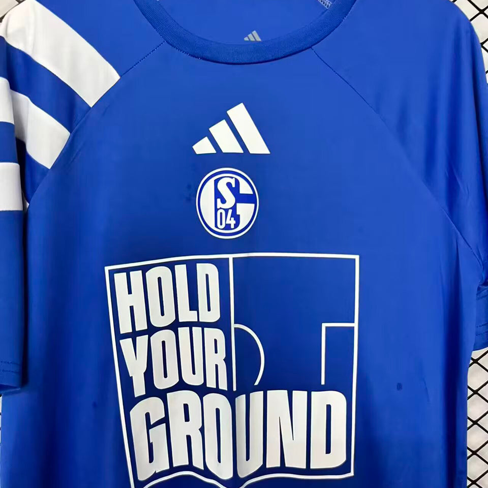 jersey 2026/27 schalke 04 especial manga corta versión fan