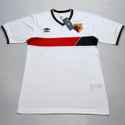 Jersey 1985/1988 Watford Visitante Manga corta Versión Fan Retro