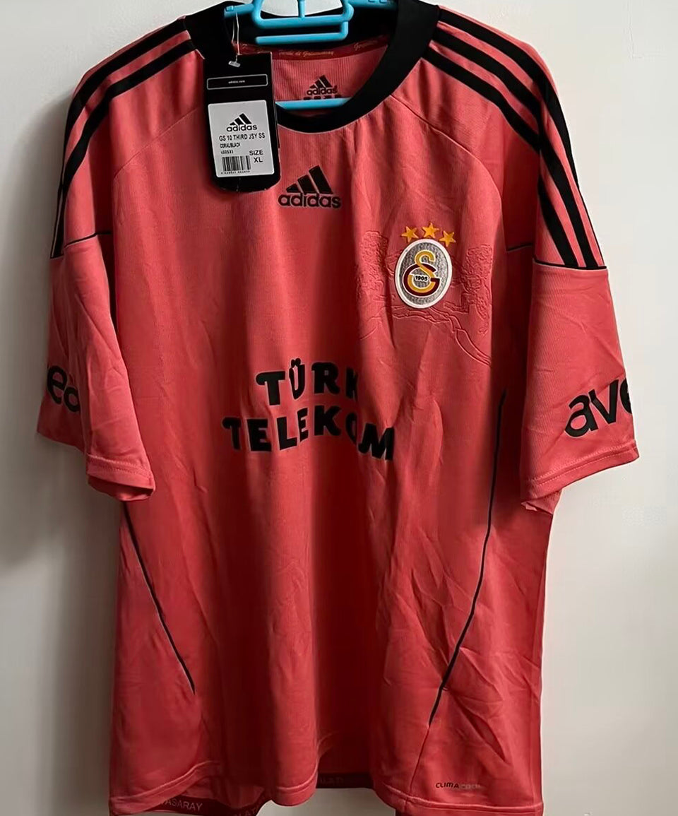 jersey 2010/2011 galatasaray tercero manga corta versión fan retro