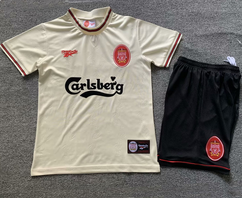 jersey 1996/97 liverpool visitante manga corta niño retro