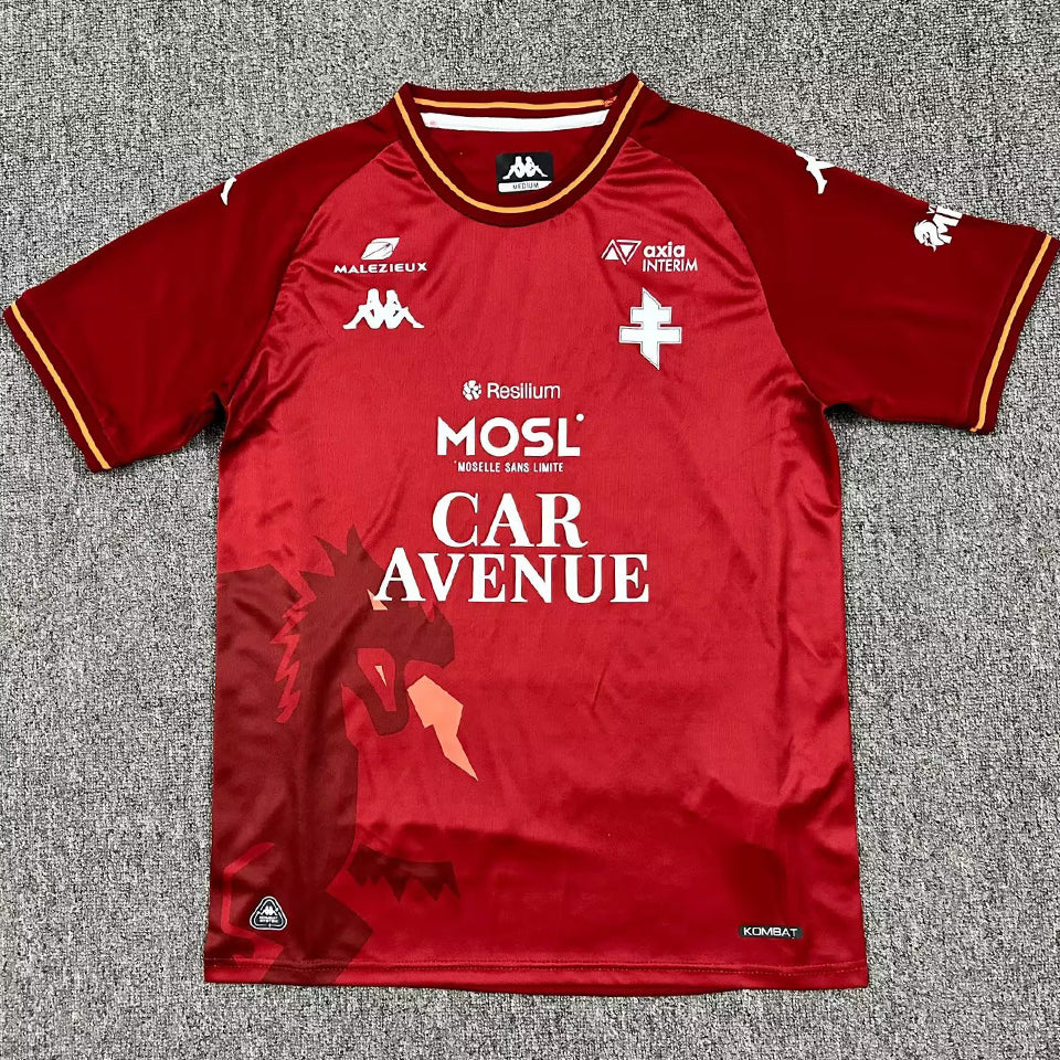 Jersey 2025/26 Metz Local Manga corta Versión Fan