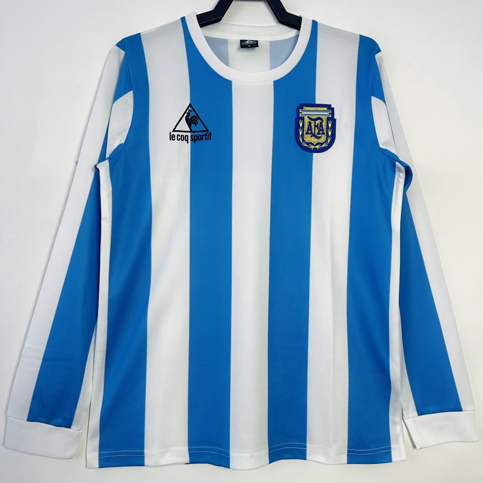 1986 argentina local versión fan selecciones retro