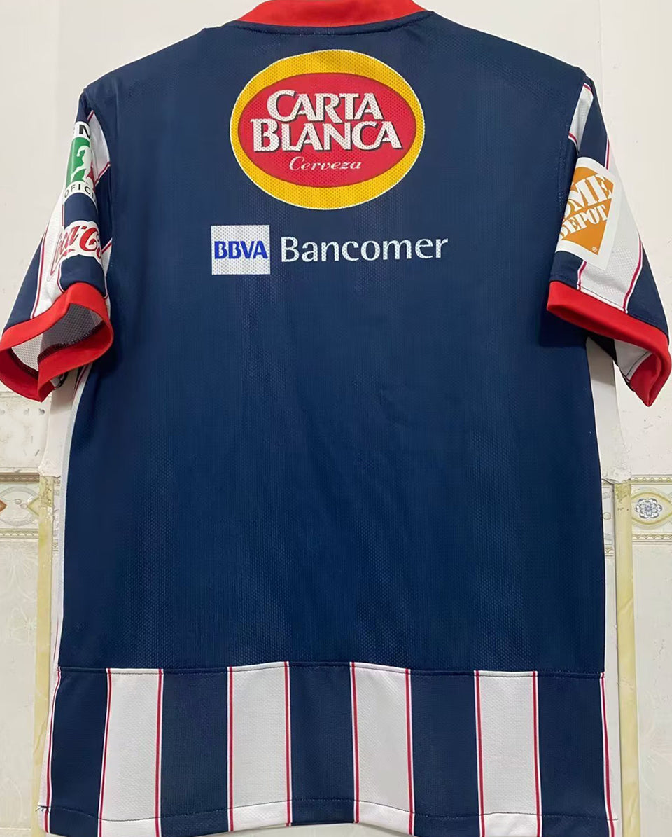 jersey 2009/2010 monterrey local manga corta versión fan retro