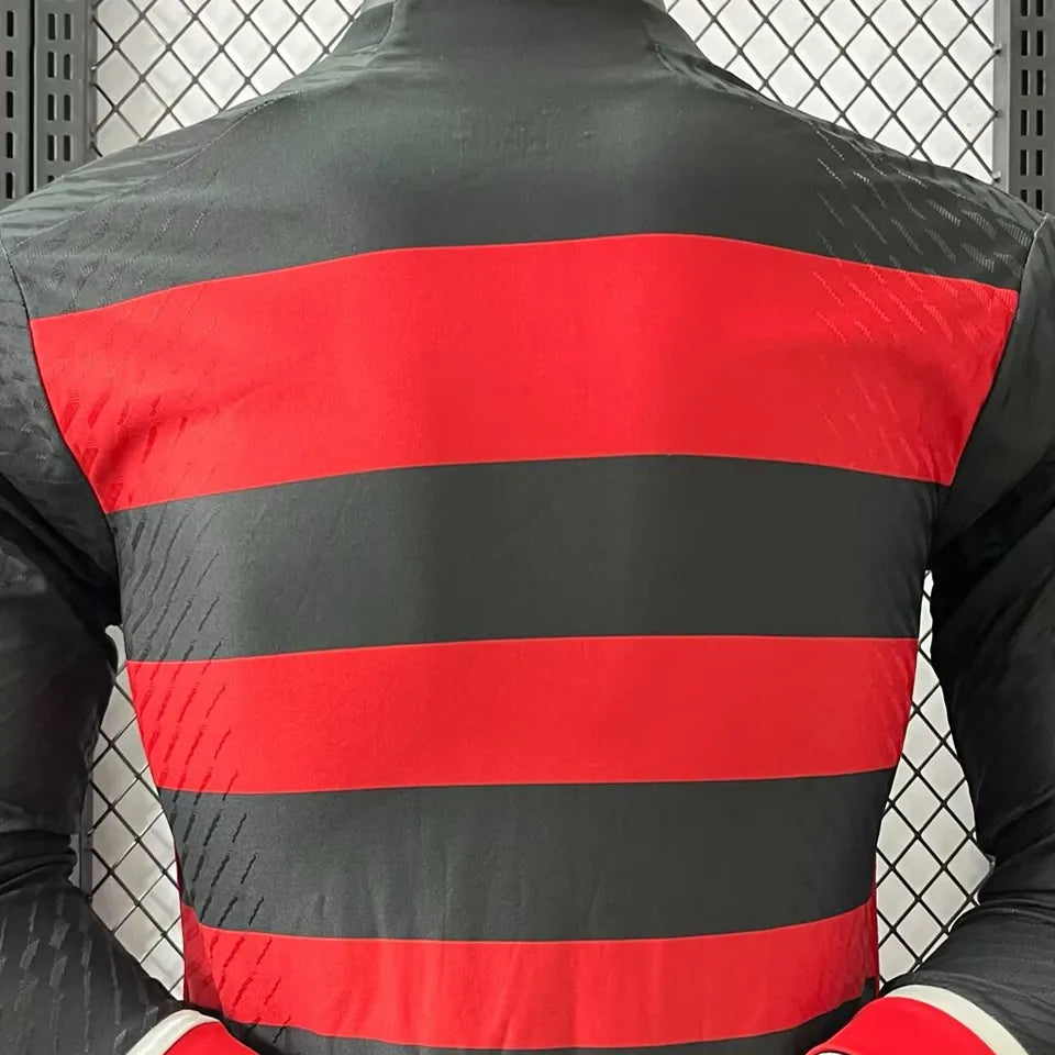 Jersey 2024/25 Flamengo Local Manga larga Versión Jugador