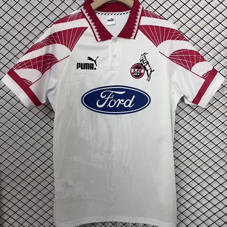 jersey 1996/97 1. fc koln local manga corta versión fan retro