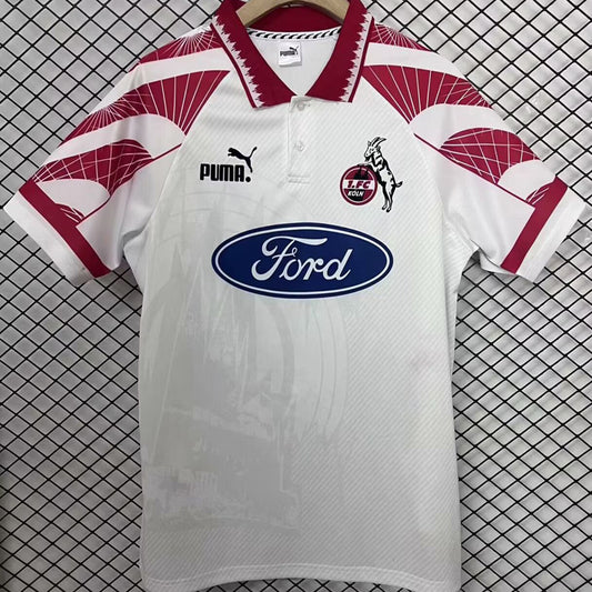 Jersey 1996/97 1. FC Koln Local Manga corta Versión Fan Retro