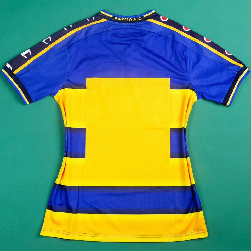 Jersey 2001/2002 Parma Local Manga corta Versión Fan Retro