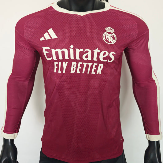 Jersey 2026/27 Real Madrid Tercero Manga larga Versión Jugador