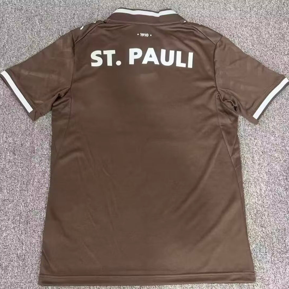 jersey 2026/27 st pauli local manga corta versión fan