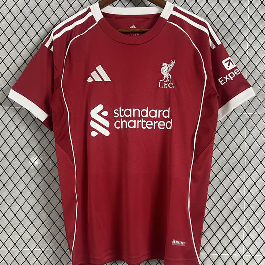 Jersey 2025/26 Liverpool Local Manga corta Versión Fan
