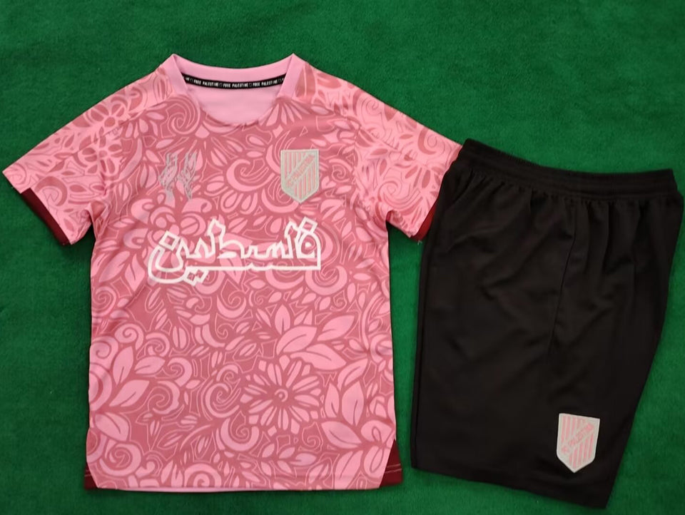 2024/25 palestine pink especial niño selecciones