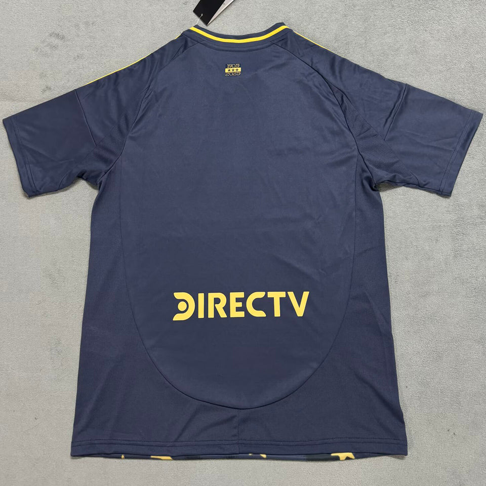 Jersey 2025 Boca Tercero Manga corta Versión Fan