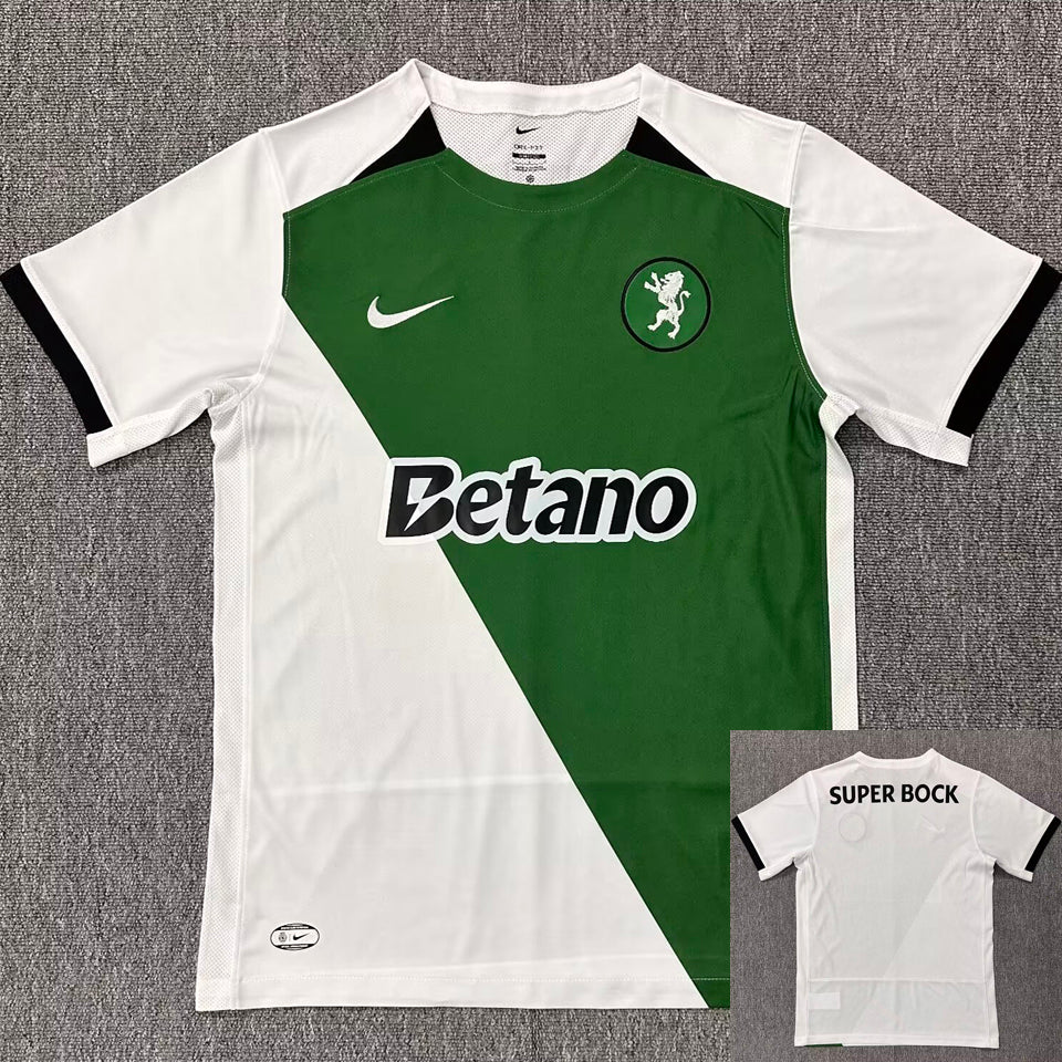 Jersey 2024/25 Sporting CP Lisbon Especial Manga corta Versión Fan