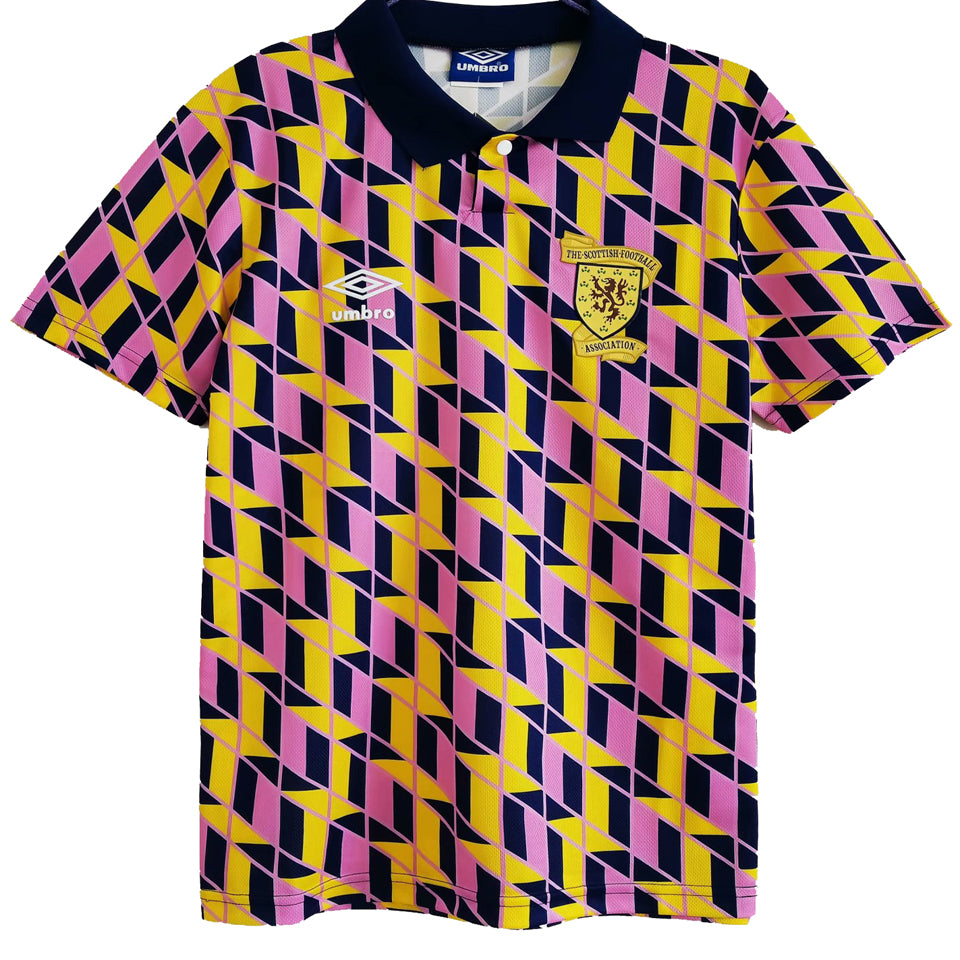1988/1990 scotland tercero versión fan selecciones retro