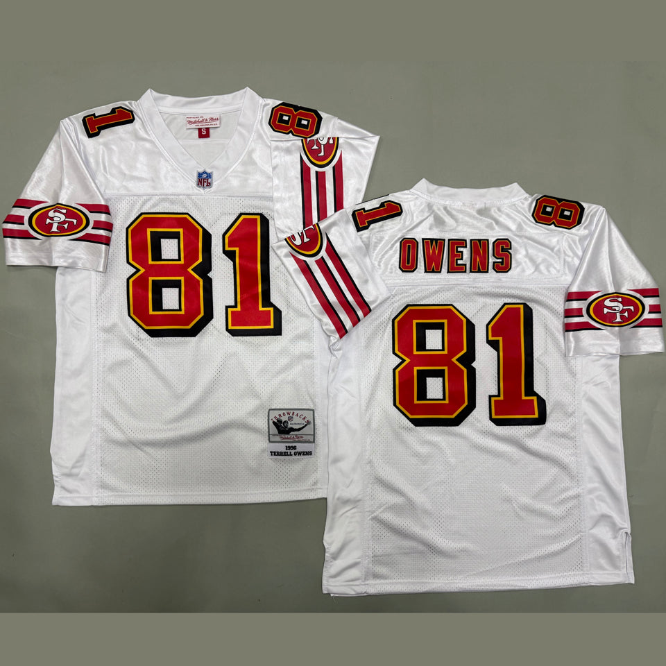 jersey 2121 san francisco 49ers nfl retro