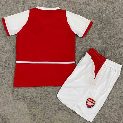 Jersey 2002/04 Arsenal Local Manga corta Niño Retro