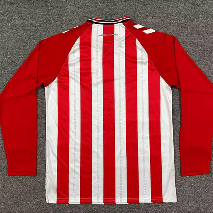 Jersey 2025/26 Sunderland Local Manga larga Versión Fan
