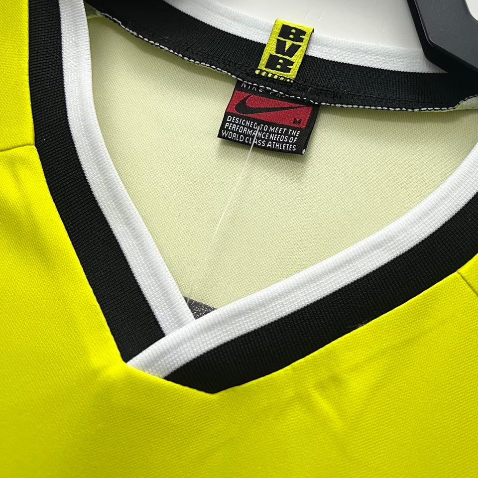 jersey 1995/96 borussia dortmund local manga corta versión fan retro