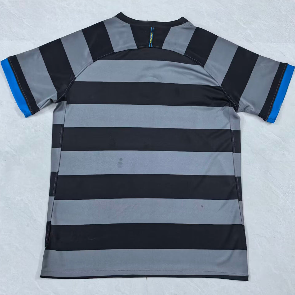 jersey 2020/2021 inter milan tercero manga corta versión fan retro
