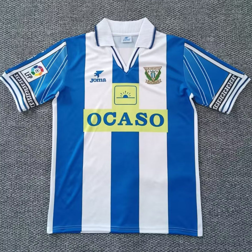 Jersey 1998/2000 Leganes Local Manga corta Versión Fan Retro