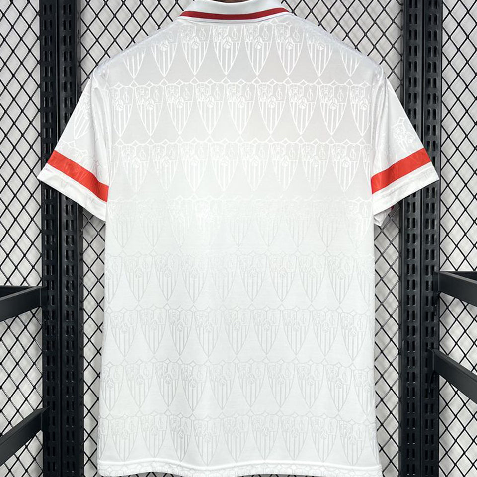 jersey 1993/94 sevilla fc local manga corta versión fan retro