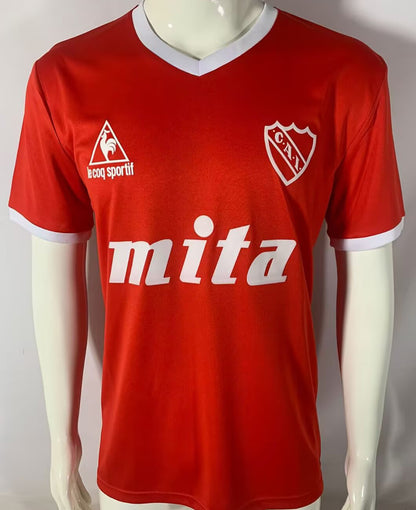 Jersey 1986/88 Atlético Independiente Local Manga corta Versión Fan Retro