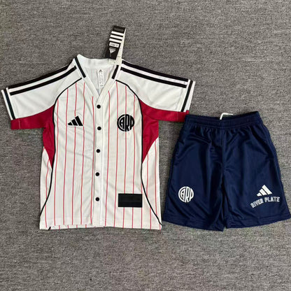 Jersey 2025/26 River Plate  Baseball Especial Manga corta Niño