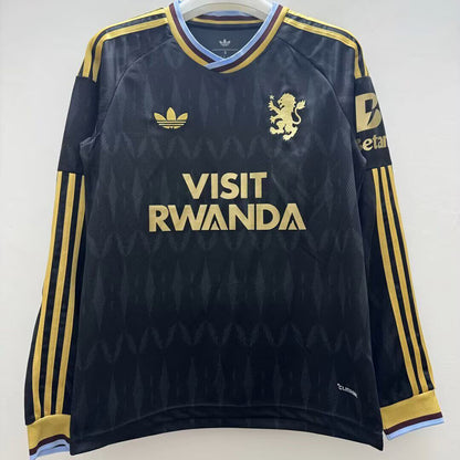 Jersey 2026/27 Aston Villa Visitante Manga larga Versión Fan
